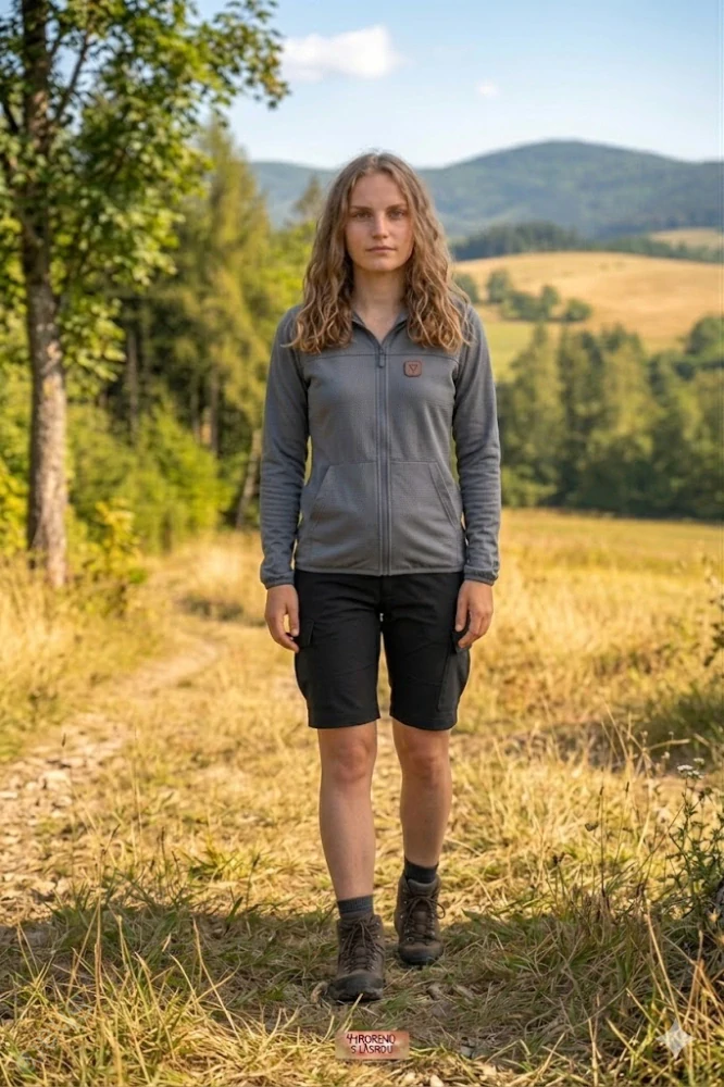 Dámské rychleschnoucí kraťasy s bočními kapsami
