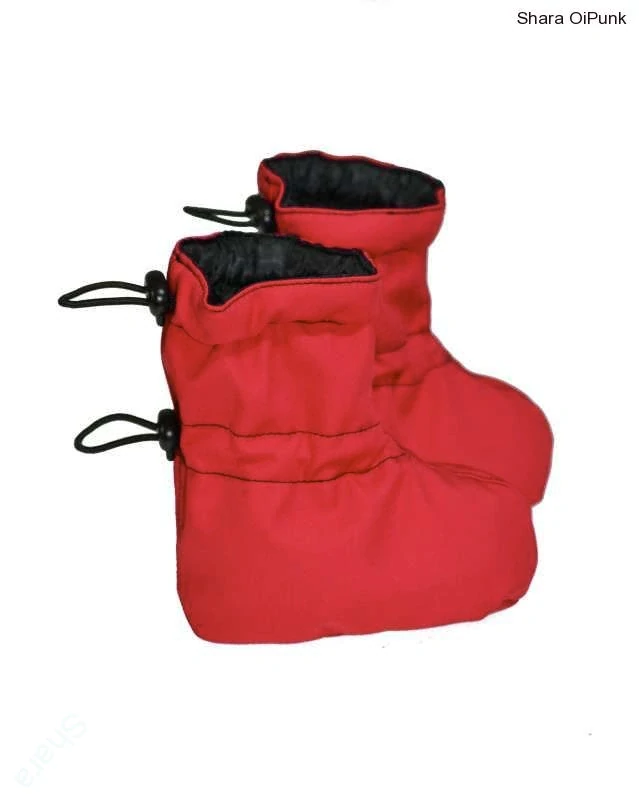 Softshellové capáčky - červená