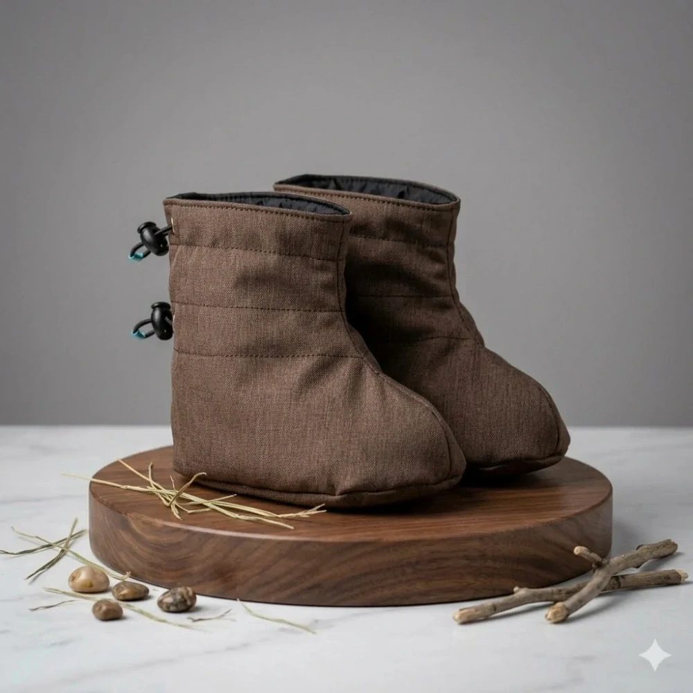 Softshellové capáčky - hnědá žíhaná