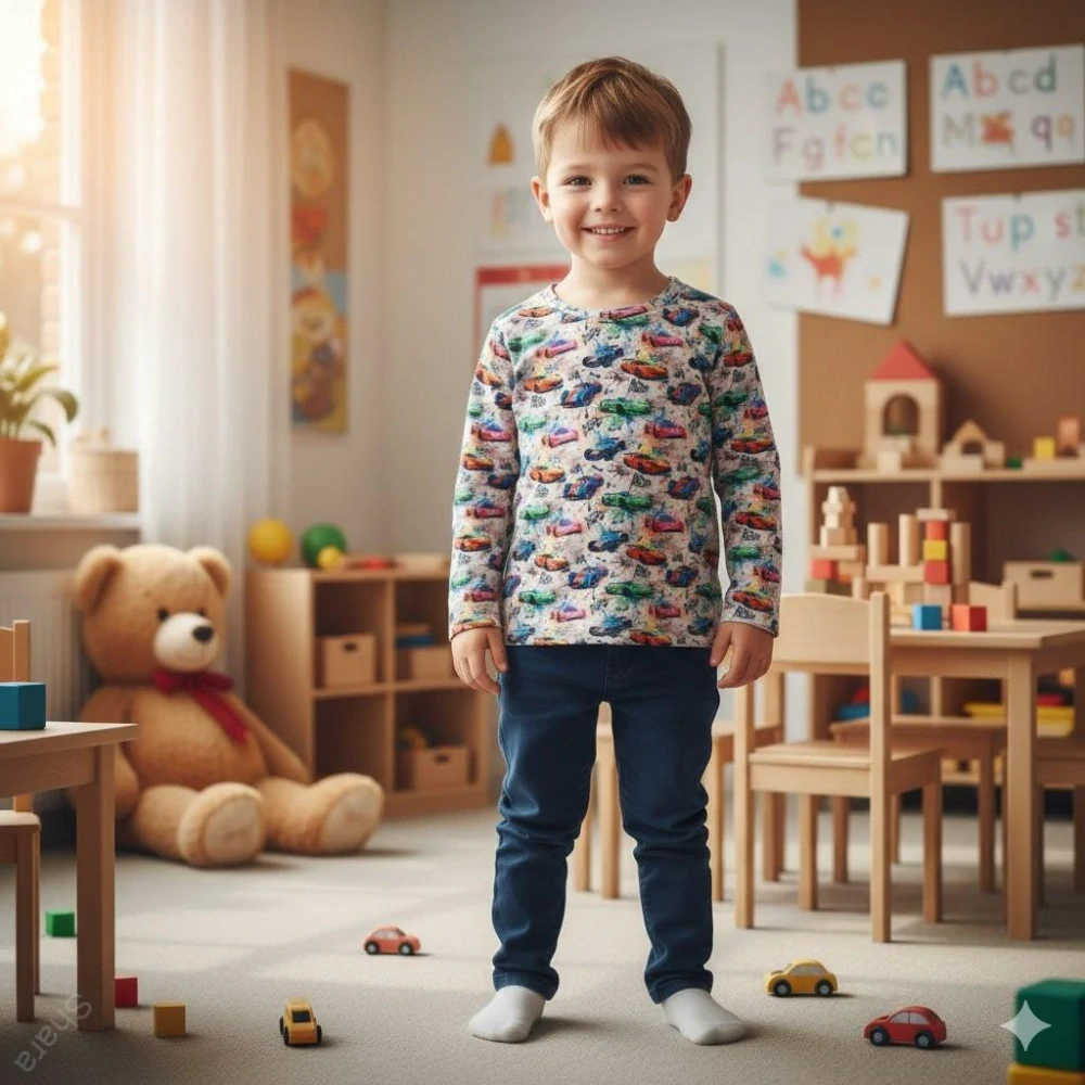 Dětské  teplejší tričko Shara - formule