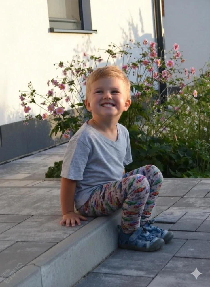 Dětské teplejší legíny Shara - formule