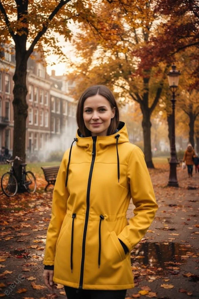 Softshellová nosící parka pro přední nošení, vsadka s hladítky-slunečnice rybí kost možnost zvolit odepínací podšívku SKLADEM vel.M