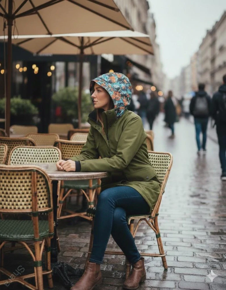 Softshellový kabát - oliva/park