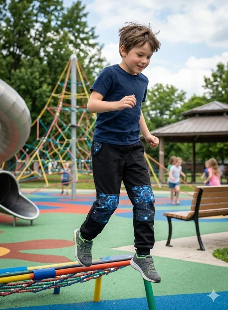 Dětské kalhoty softshellové - černá/PC SKLADEM vel.134