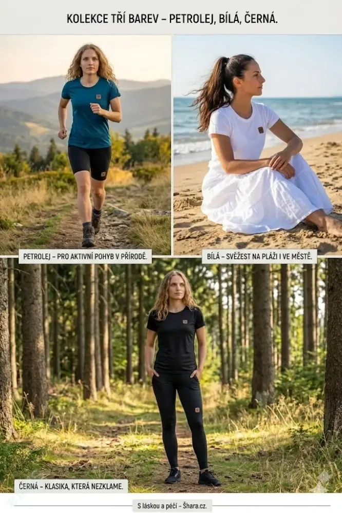 Dámské tričko 2+1 ZDARMA / Zvýhodněný balíček
