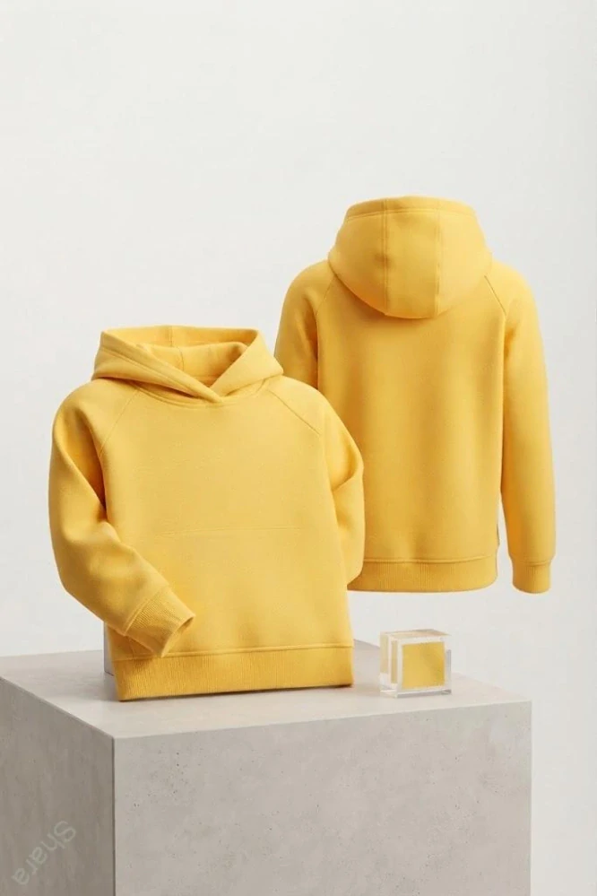 Dětská bavlněná mikina na zip s kapucí
