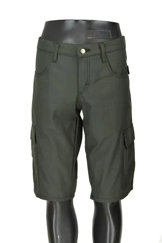 Pánské kraťasy kapsáče - khaki