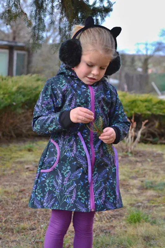 Softshellový kabátek - bylinky