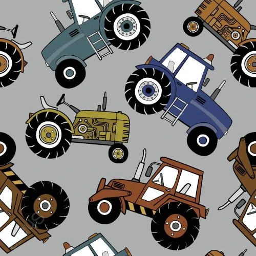 Dětské kalhoty softshellové oliva/traktory SKLADEM vel.86