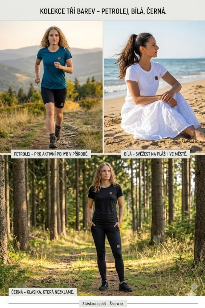 Dámské tričko 2+1 ZDARMA / Zvýhodněný balíček