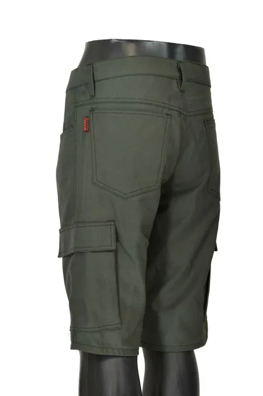 Pánské kraťasy kapsáče - khaki