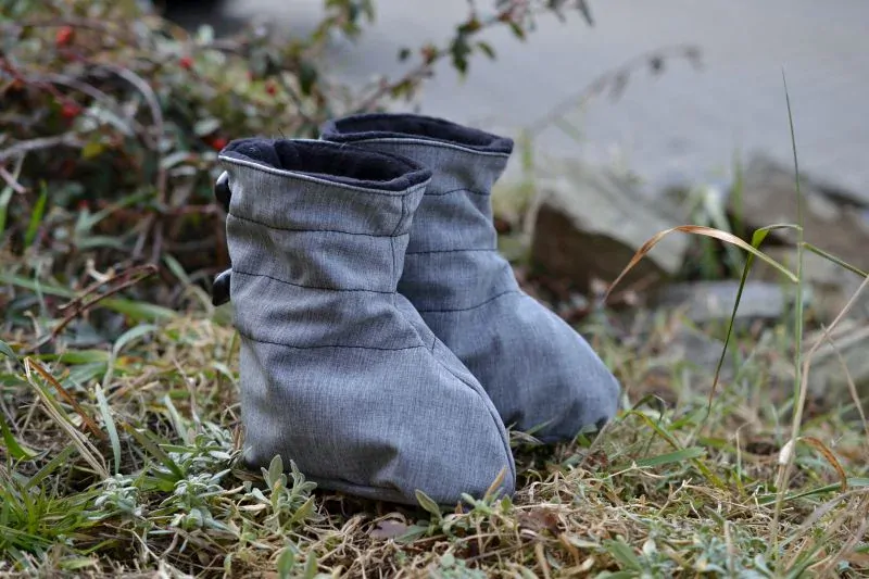 Softshellové capáčky Shara - šedá žíhaná