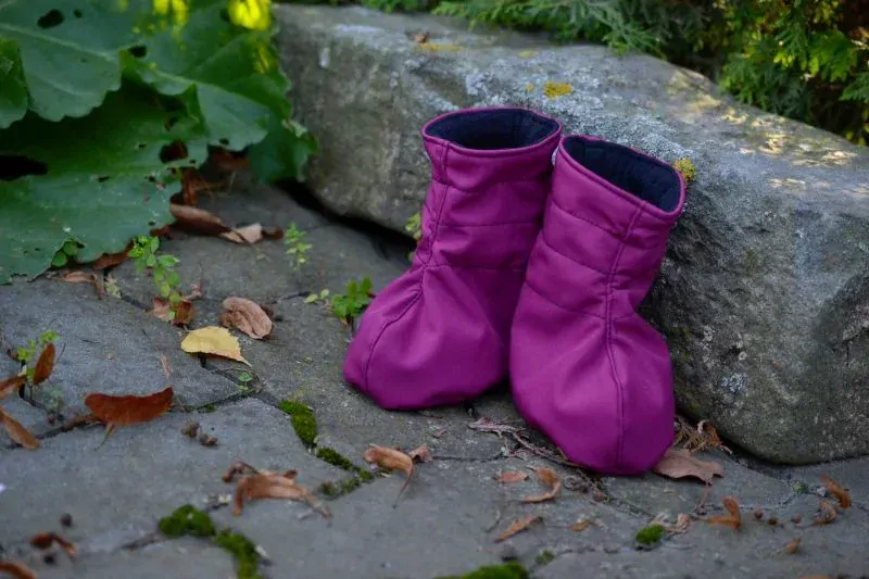 Softshellové capáčky Shara - fuchsie SKLADEM vel.S
