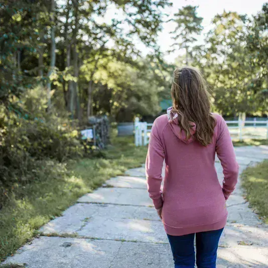 Mikina - pudrová/růže na pudrové/pudrová