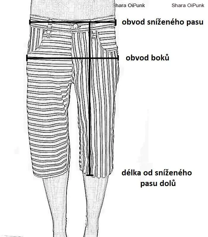Pánské kraťasy - zelenomodré káro