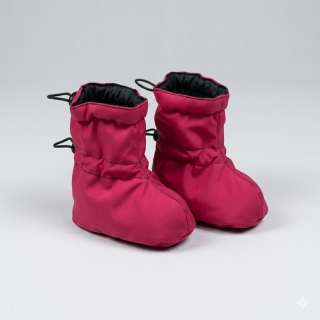 Softshellové "barefoot" - malina