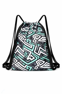 Softshell vak s kapsou na zip (na fotce chybí)- graffiti
