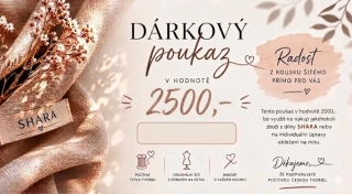 Dárkový poukaz na 2500kč