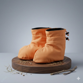 Softshellové "barefoot" - medová