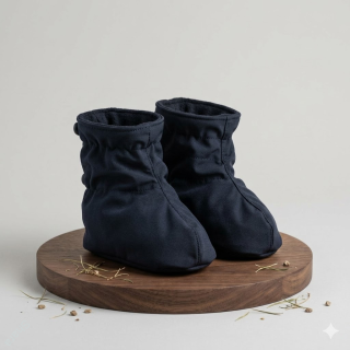 Softshellové "barefoot" - černá